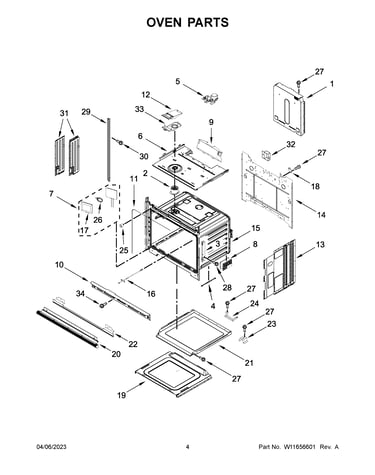 Oven parts