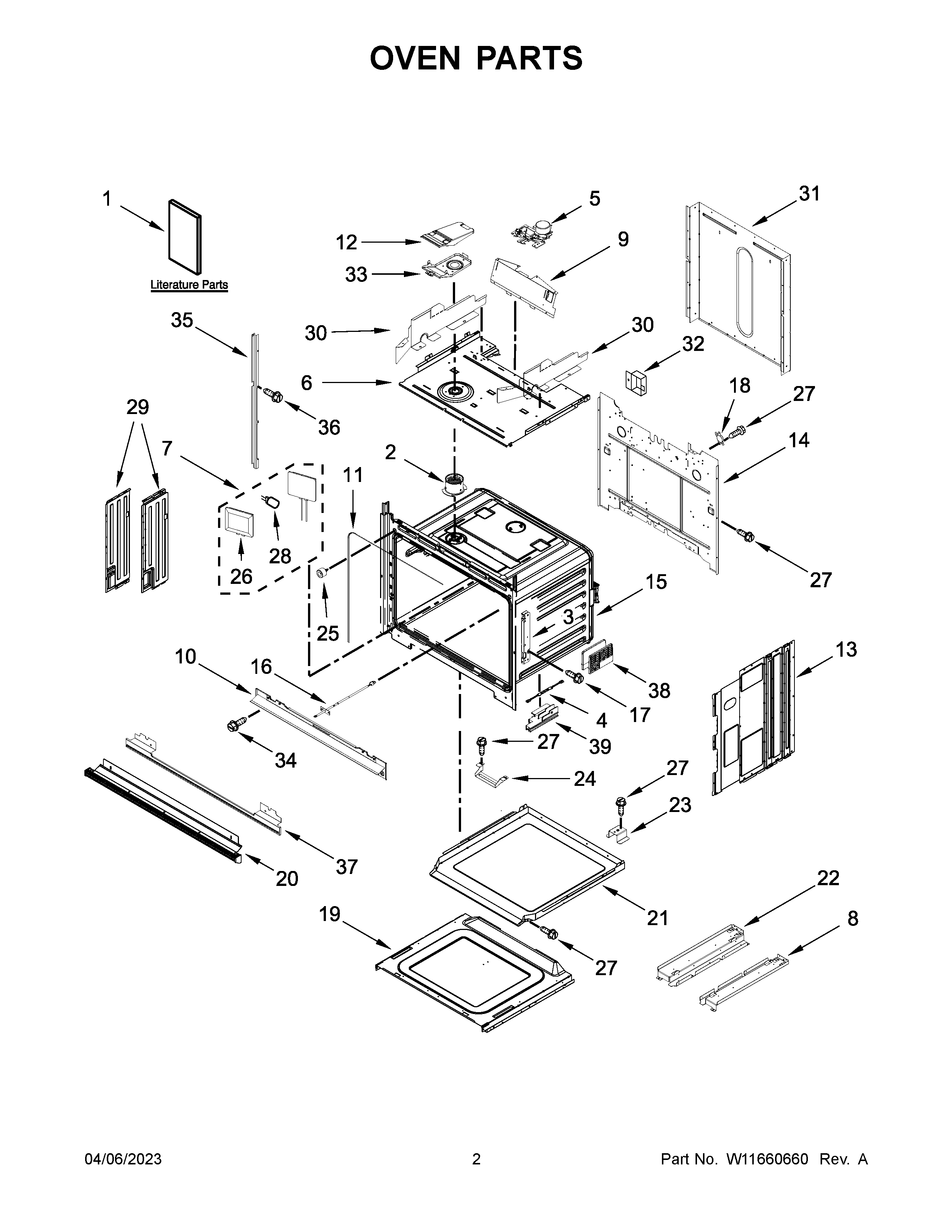 OVEN PARTS