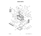 Whirlpool WOEC5930LZ00 oven parts diagram