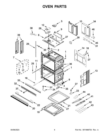 Oven parts