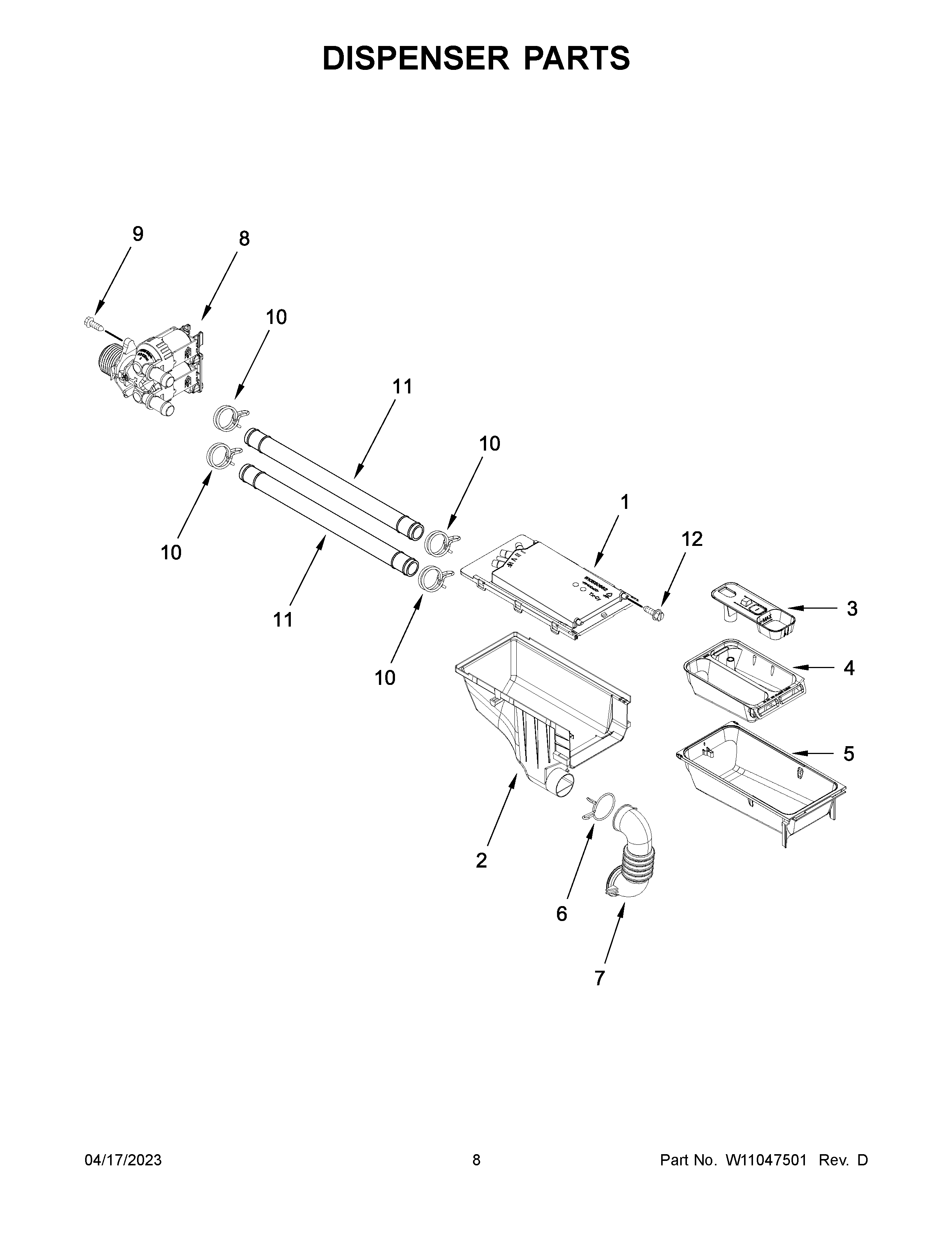 Dispenser parts