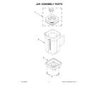 KitchenAid KSB4026HI0 jar assembly parts diagram