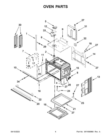 Oven parts
