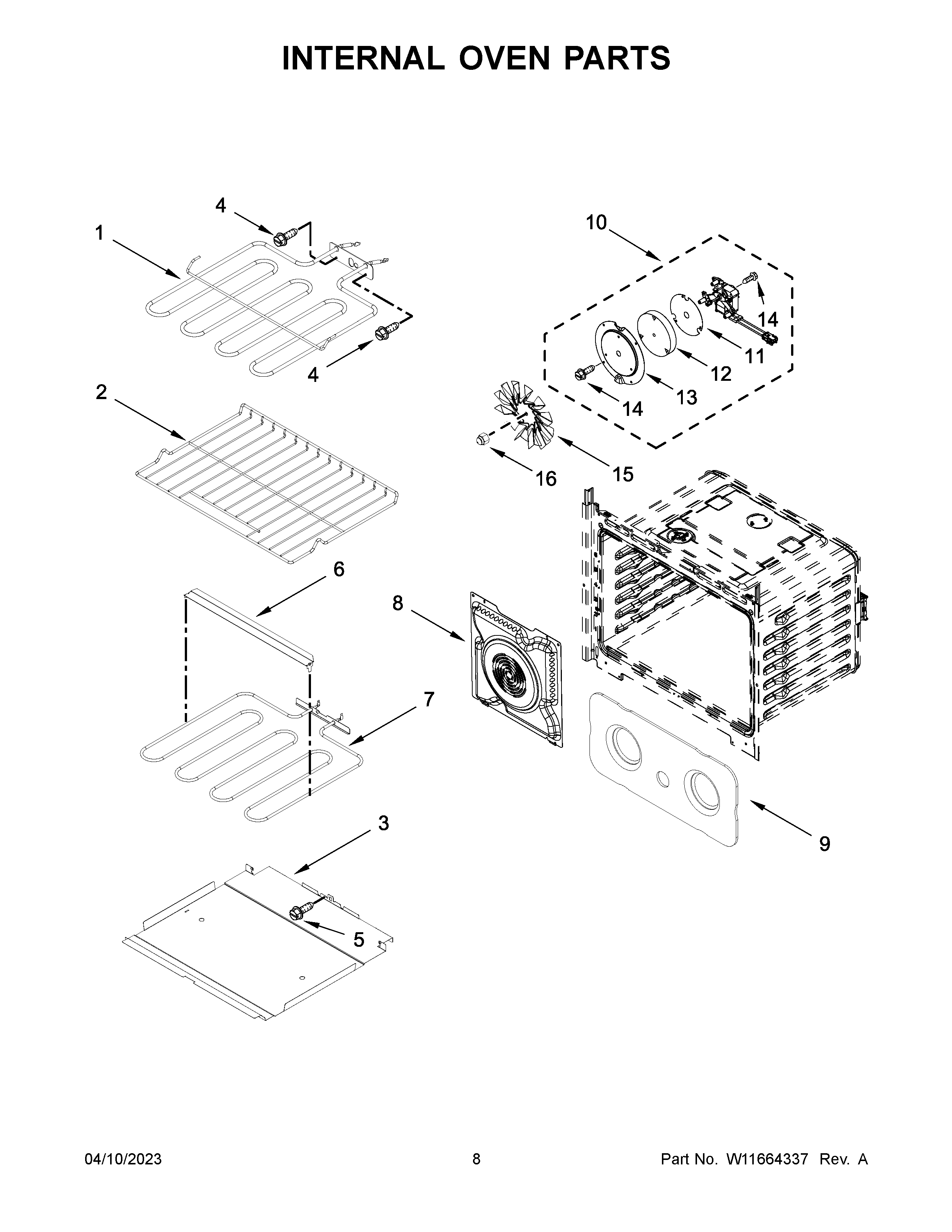 INTERNAL OVEN PARTS