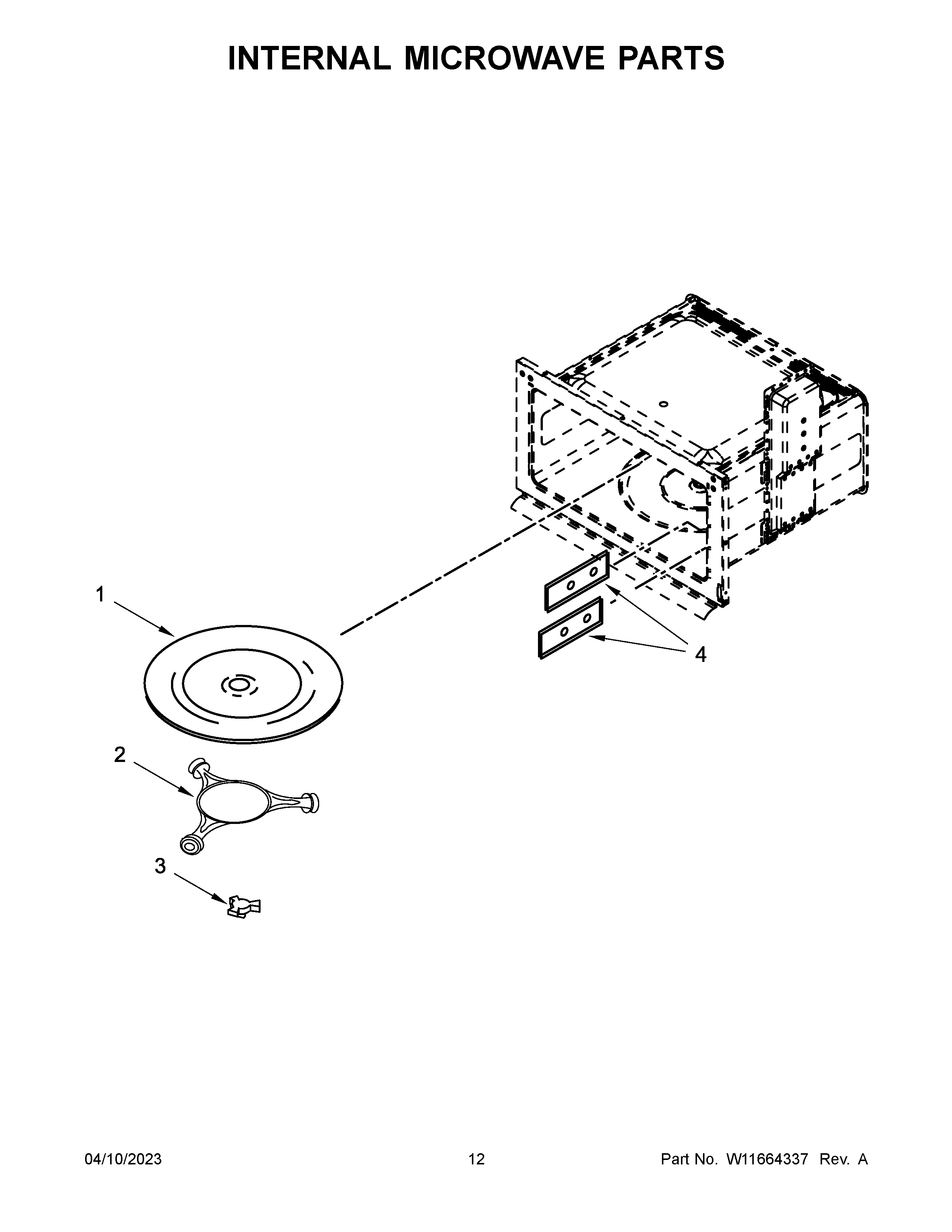 INTERNAL MICROWAVE PARTS