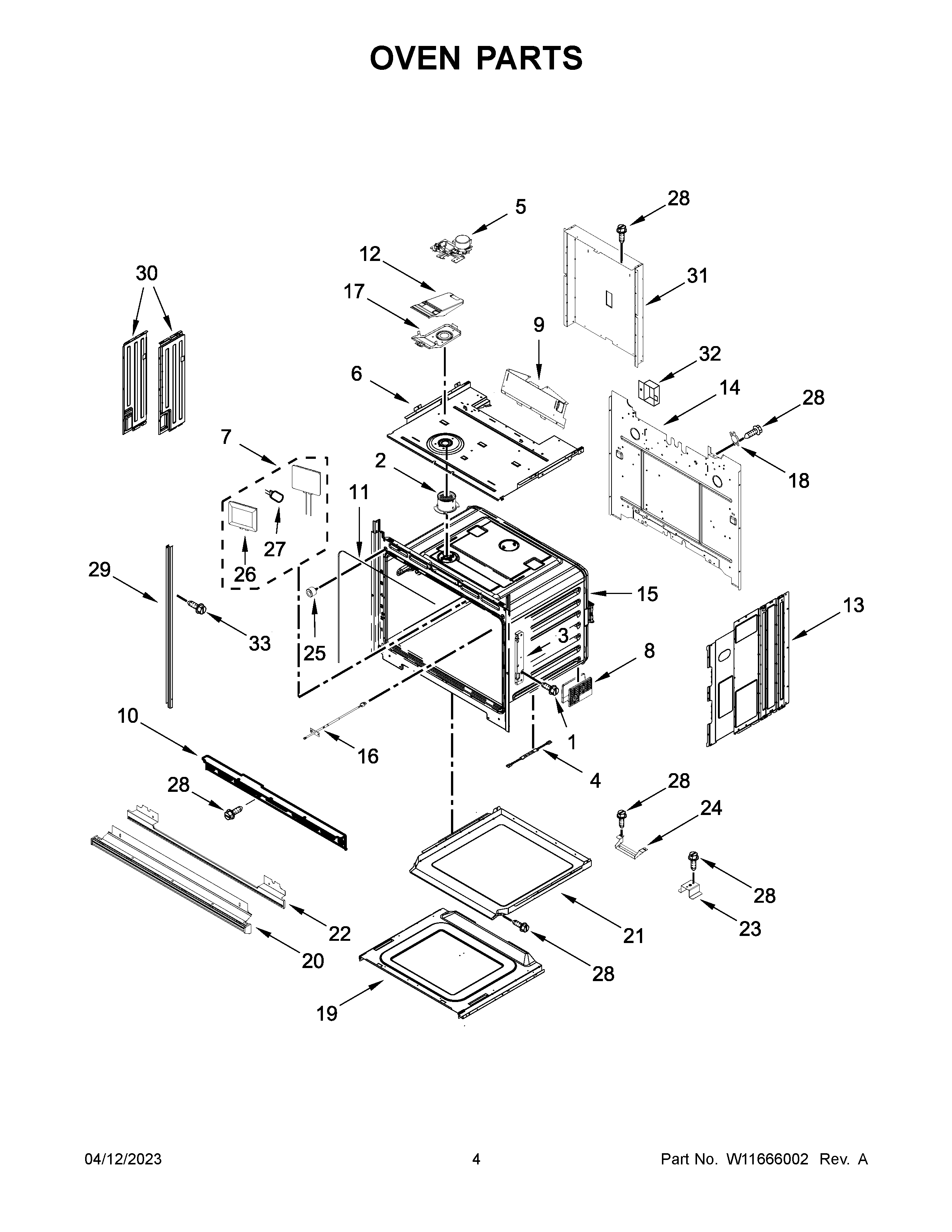 Oven parts