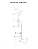 Motor and drive parts
