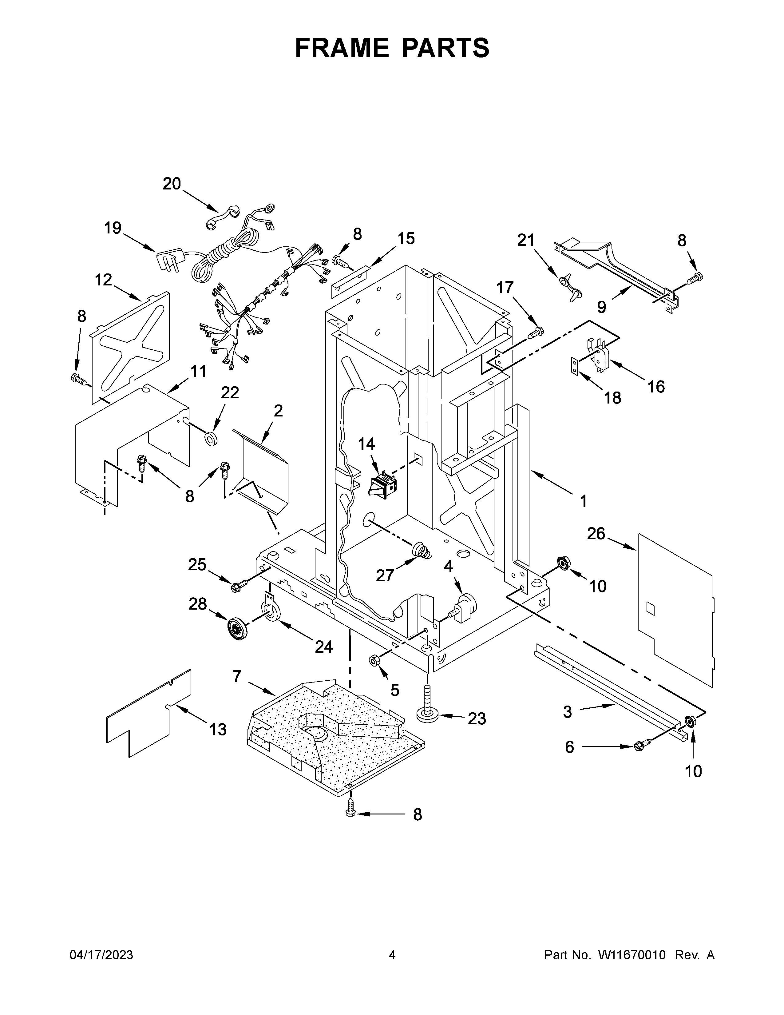 FRAME PARTS