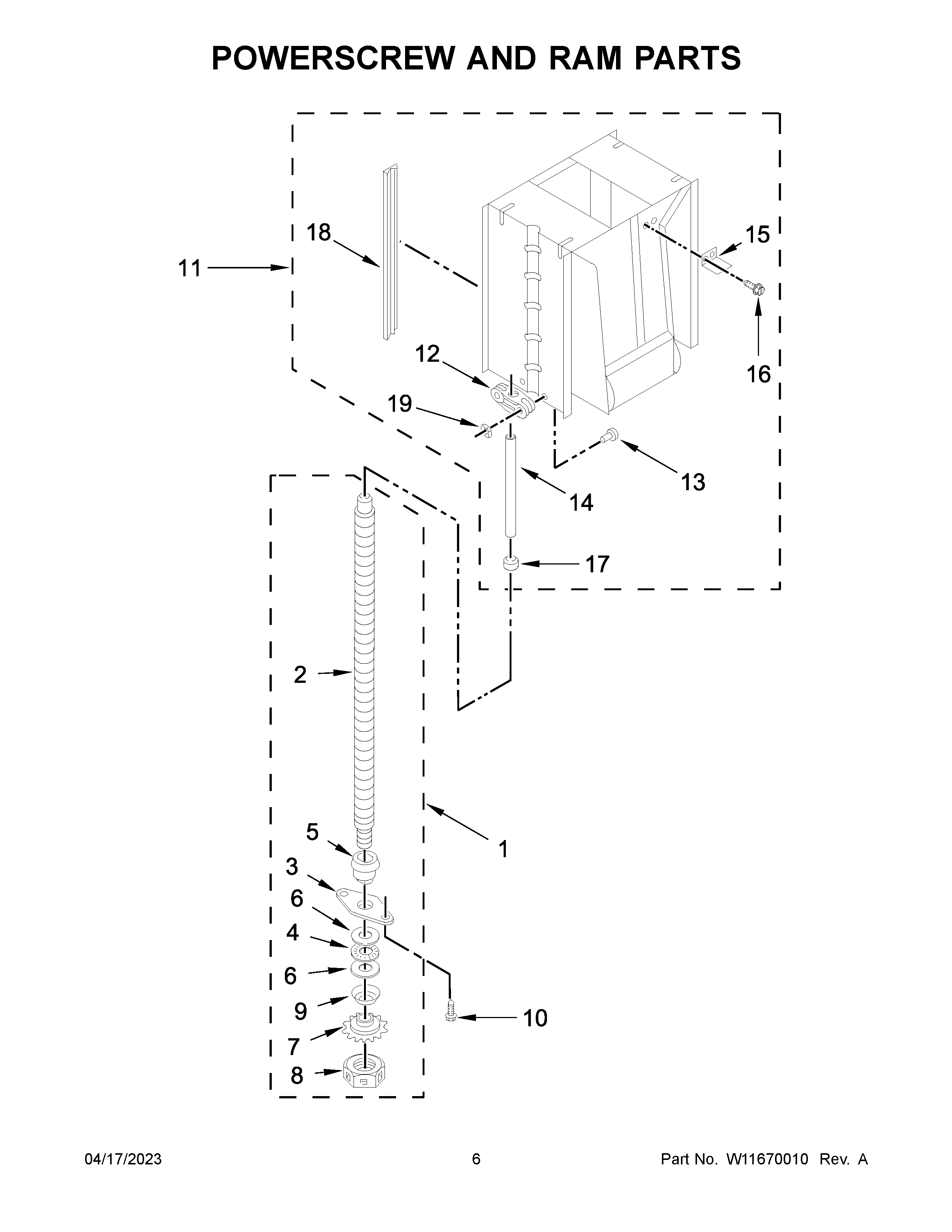 POWERSCREW AND RAM PARTS