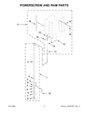 Powerscrew and ram parts
