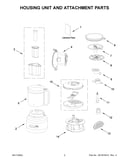 Housing unit and attachment parts