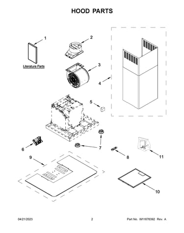 Hood parts