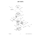 KitchenAid 5KSB4026BHI0 unit parts diagram