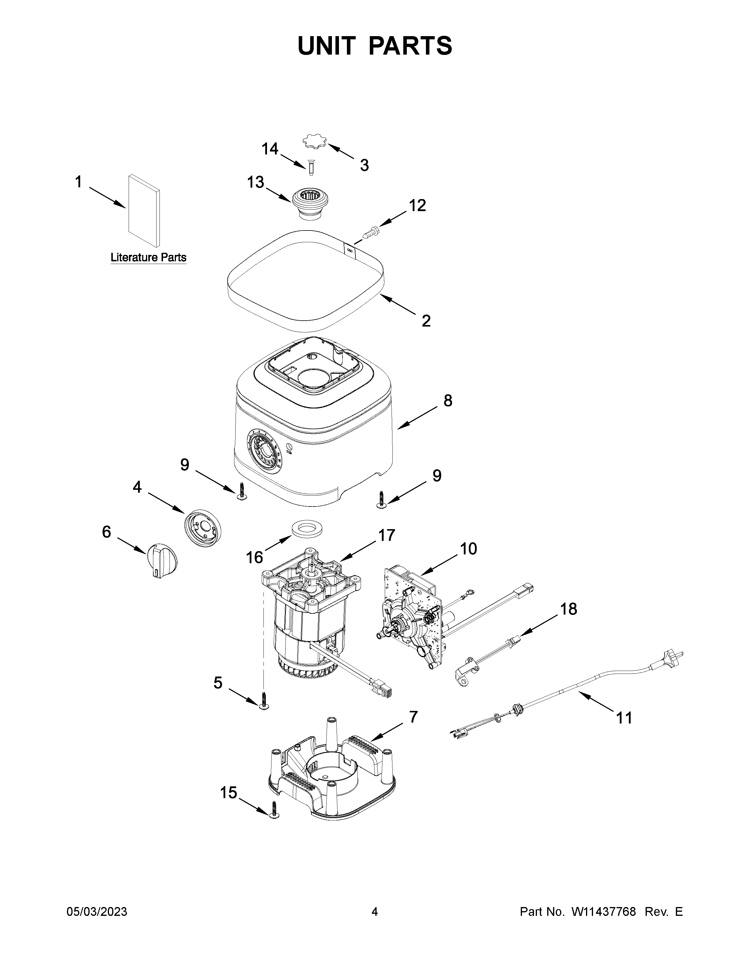 Unit parts