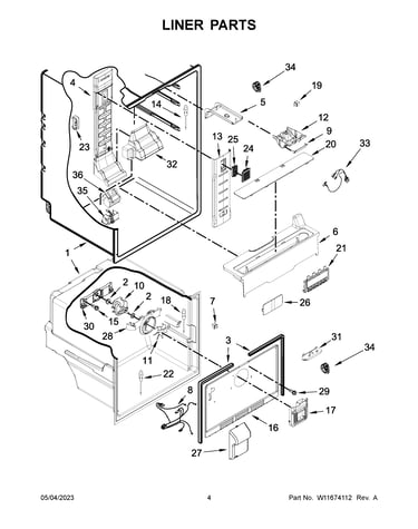 Liner parts