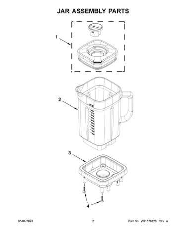 Jar assembly parts