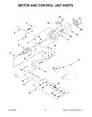 Motor and control unit parts