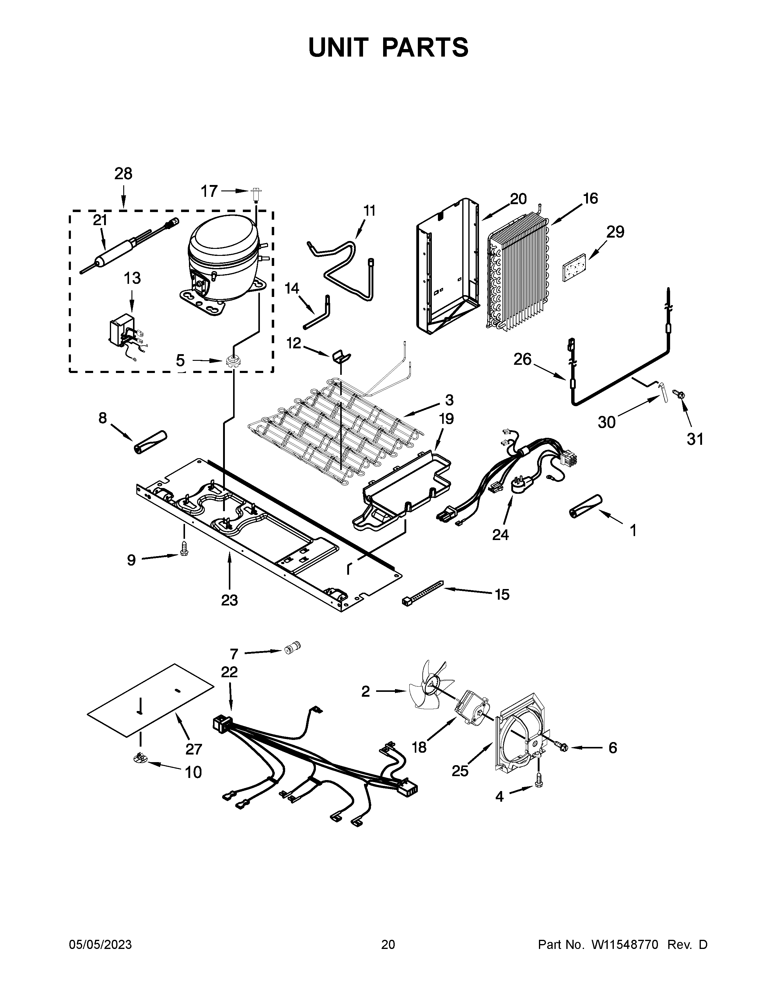 Unit parts