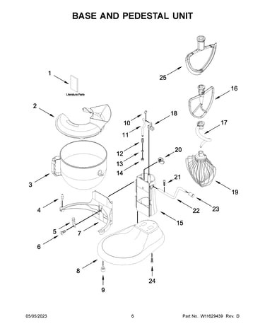 Base and pedestal unit