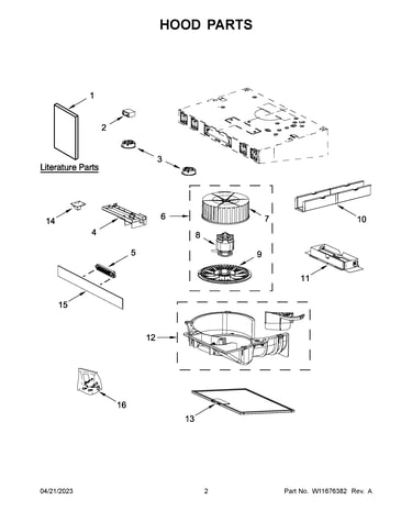 Hood parts