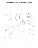 Housing unit and attachment parts