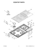 Cooktop parts
