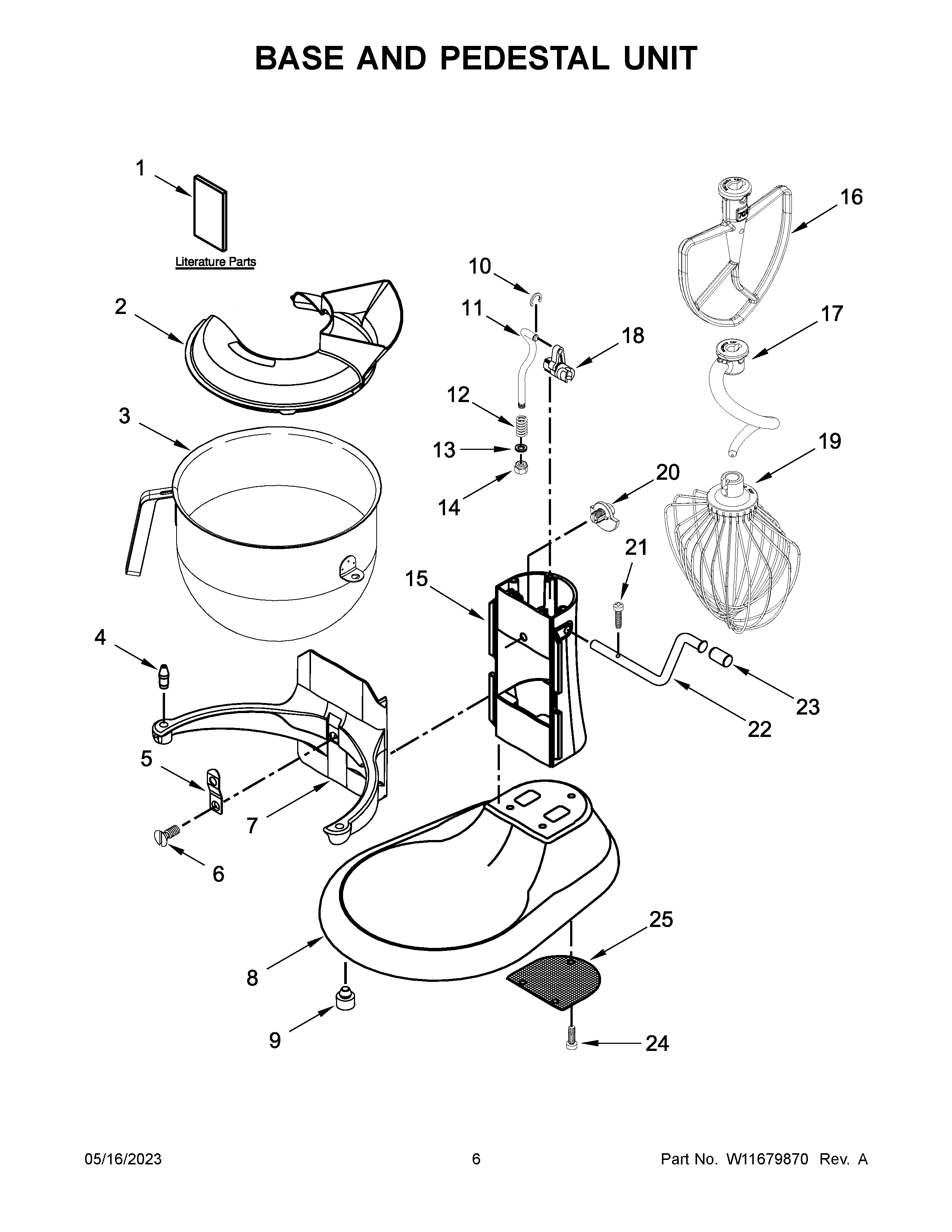 BASE AND PEDESTAL UNIT