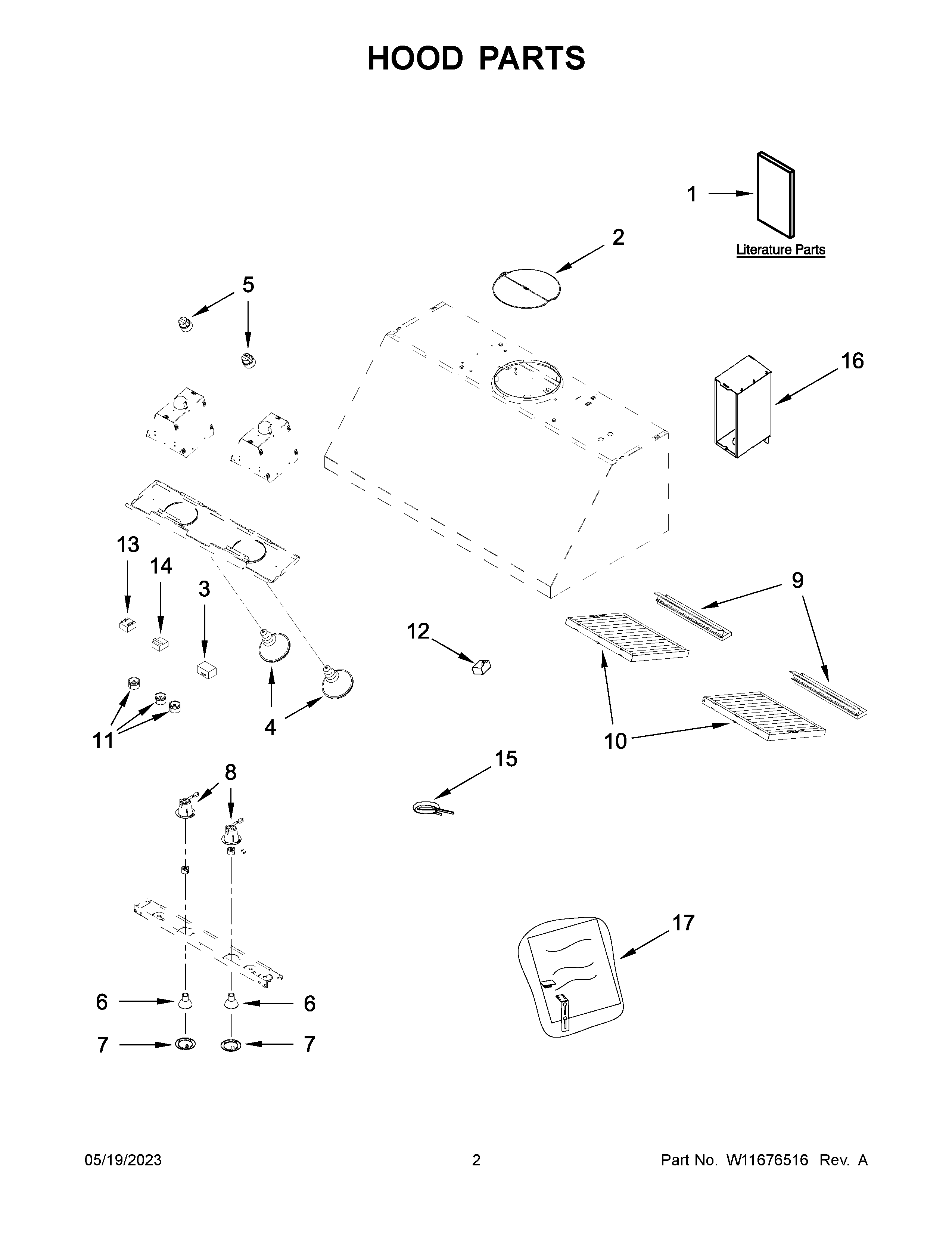 Hood parts