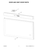 Door and vent door parts