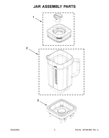 Jar assembly parts