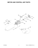 Motor and control unit parts