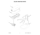 KitchenAid KSM8990CU0 color variation parts diagram