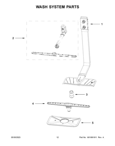 Wash system parts