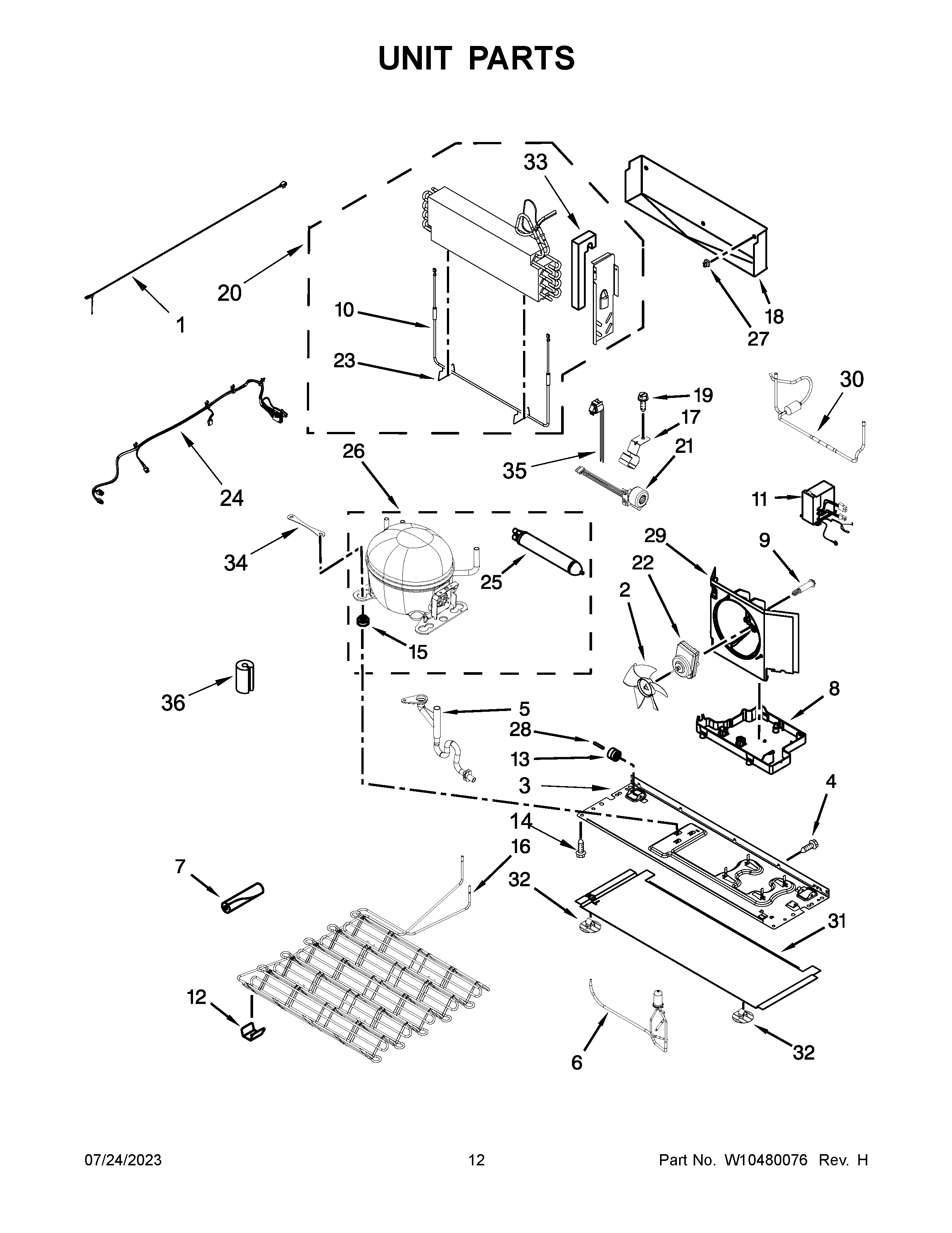 Unit parts