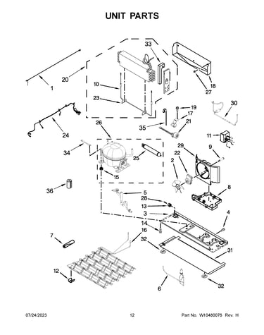Unit parts