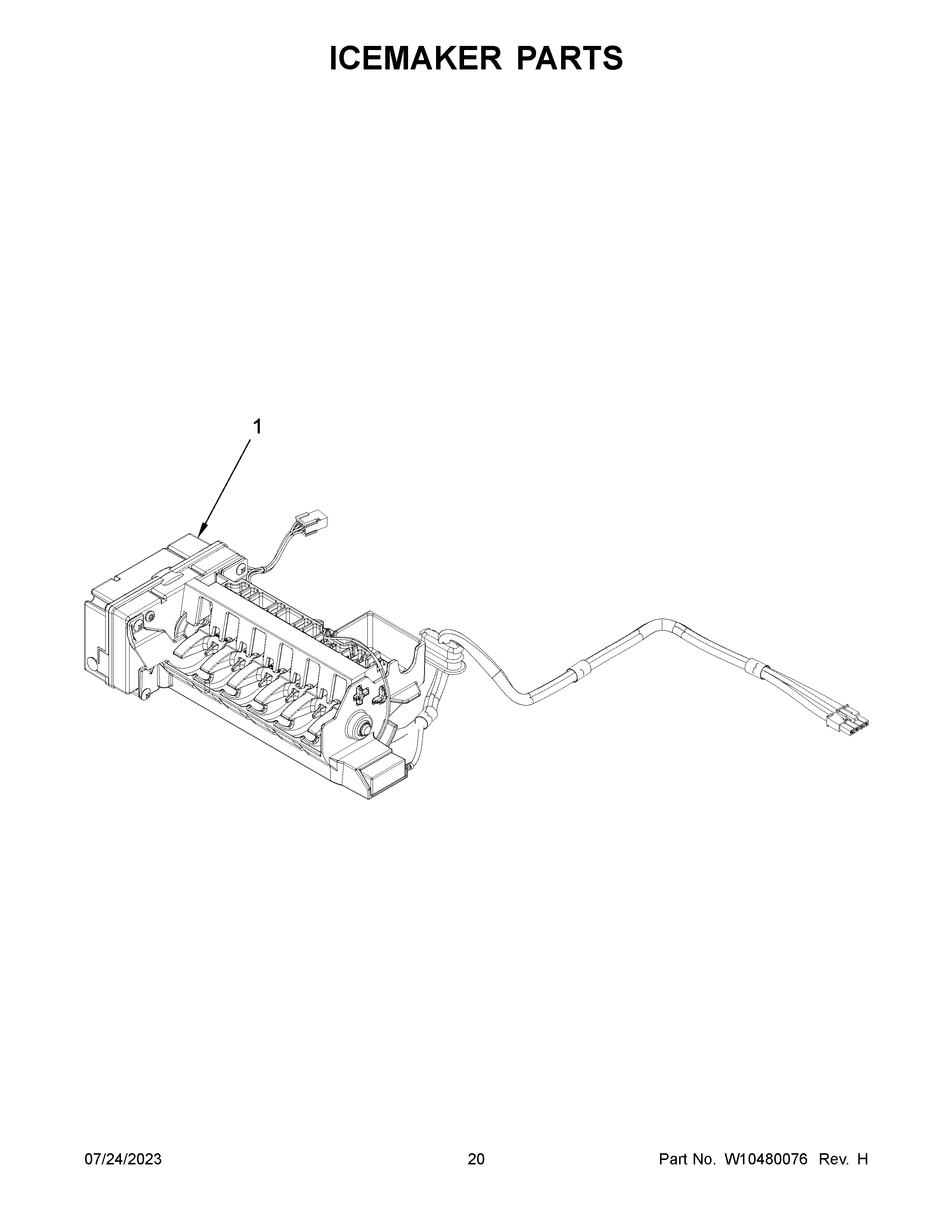 Icemaker parts