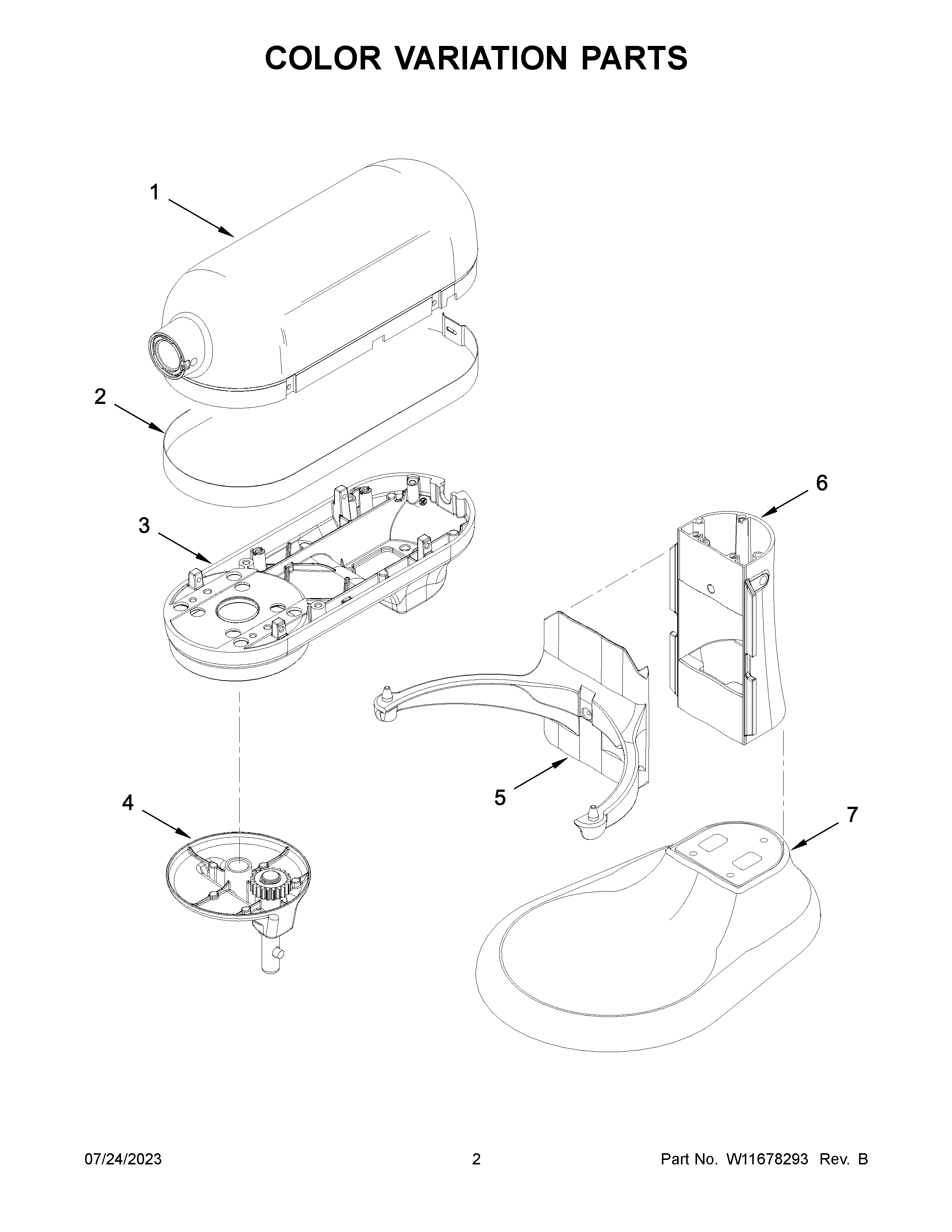 Official KitchenAid 5KSMC895AER1 stand mixer parts | Sears PartsDirect