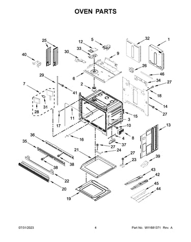 Oven parts