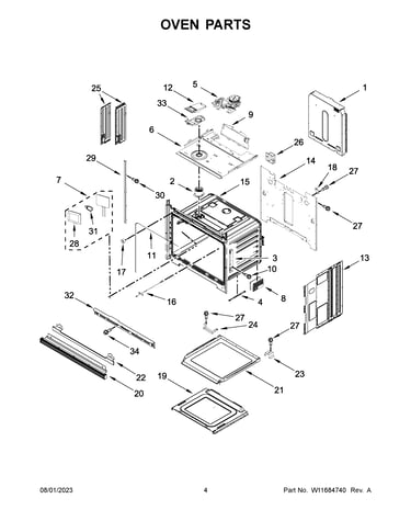 Oven parts
