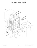 Tub and frame parts