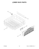 Lower rack parts