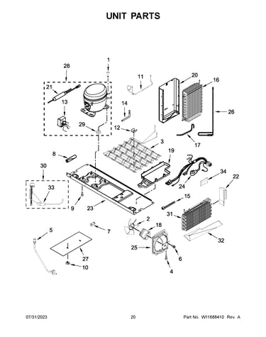 Unit parts