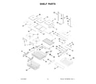 KitchenAid KRFC300EWH09 shelf parts diagram