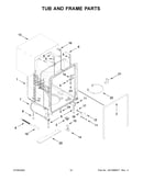 Tub and frame parts