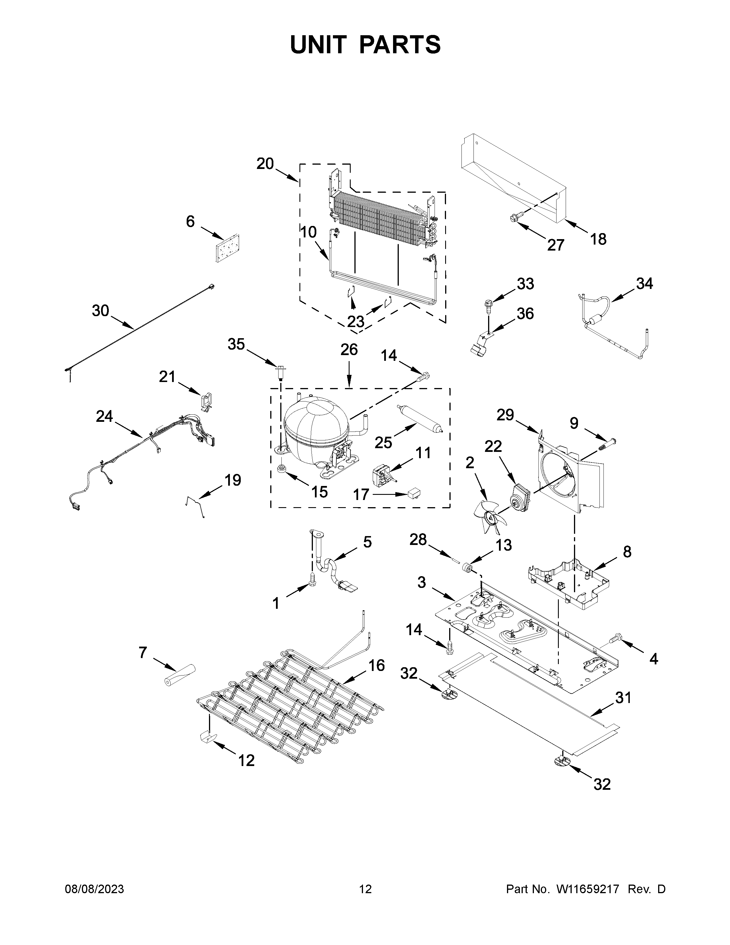 Unit parts