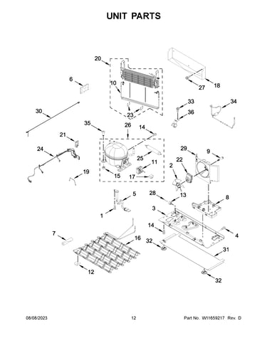 Unit parts