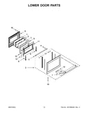 Lower door parts