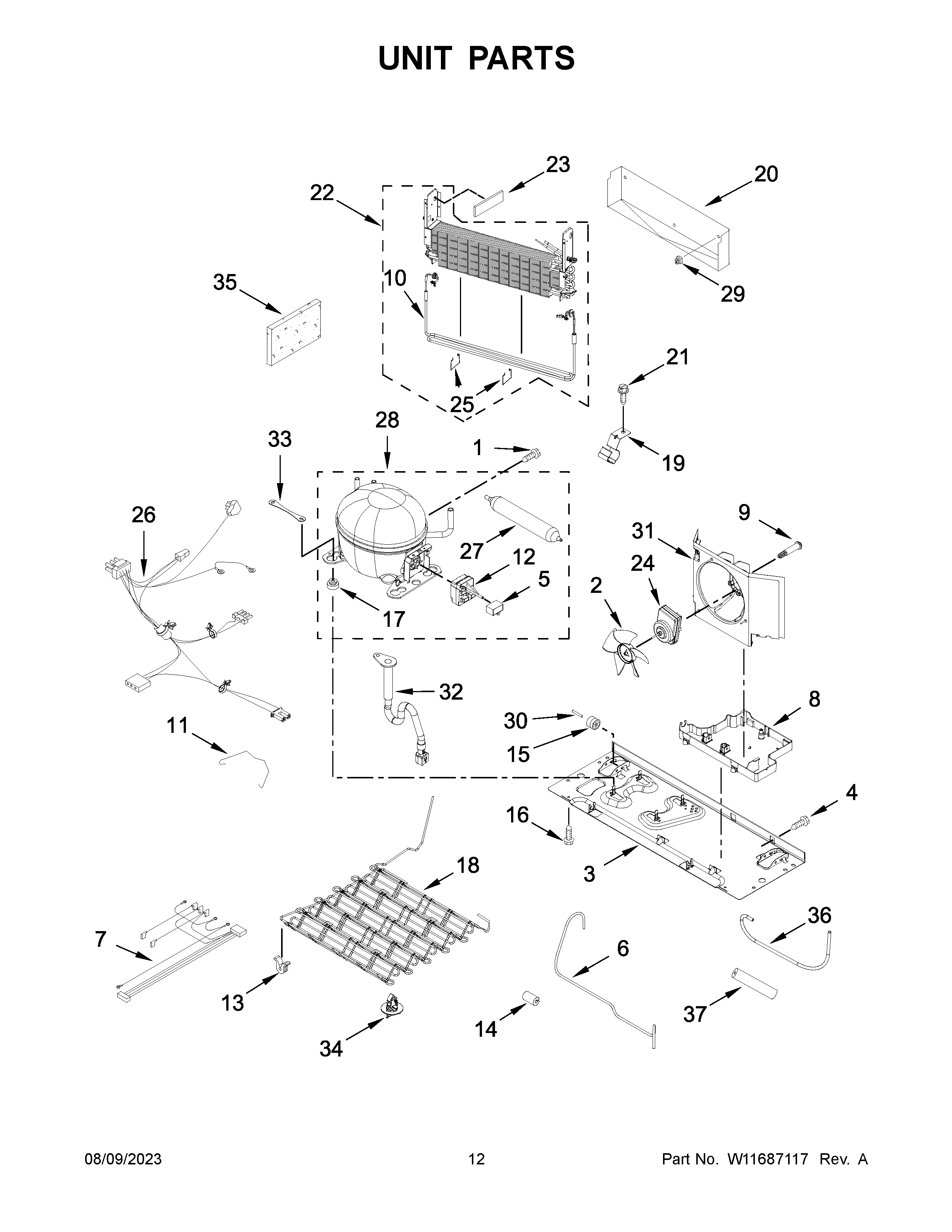 Unit parts