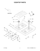 Cooktop parts