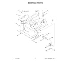 Amana AGR4203MNW0 manifold parts diagram